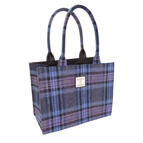 Blue and Purple Stewart Tartan