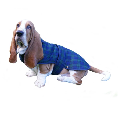 tartan dog coat