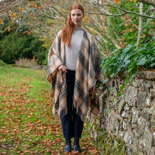 Saskatchewan Tartan Lambswool Serape