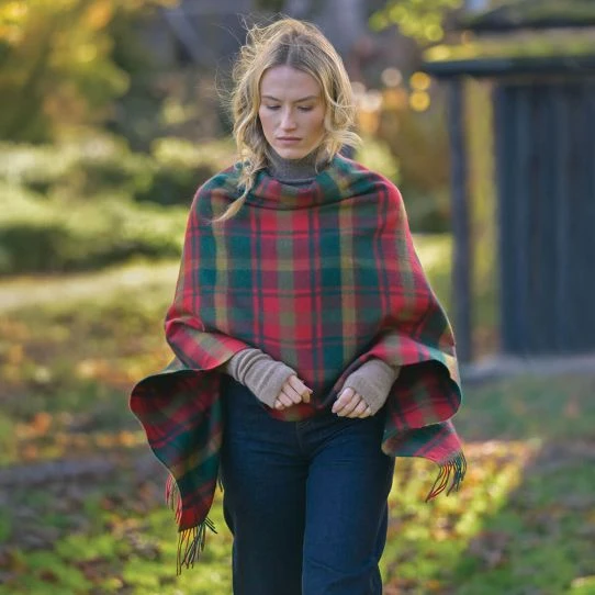 Maple Leaf Poncho