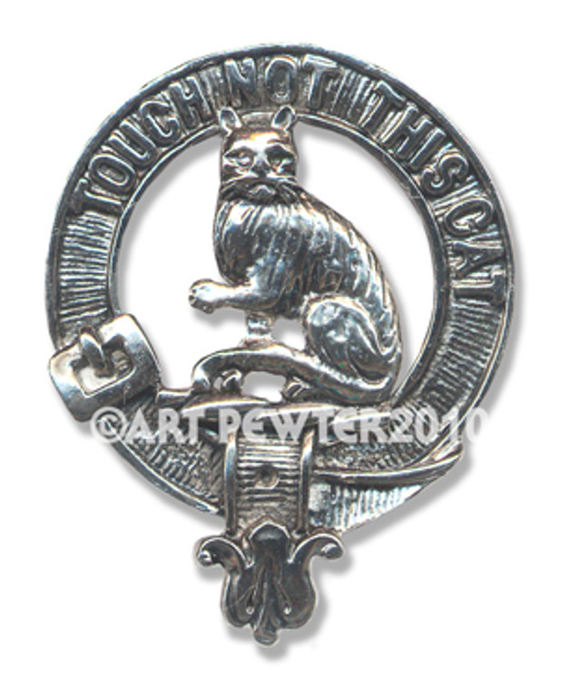 MACGILLIVRAY CLAN CREST BADGE