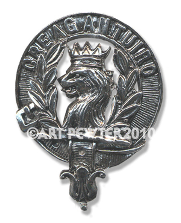 MACLAREN CLAN CREST BADGE