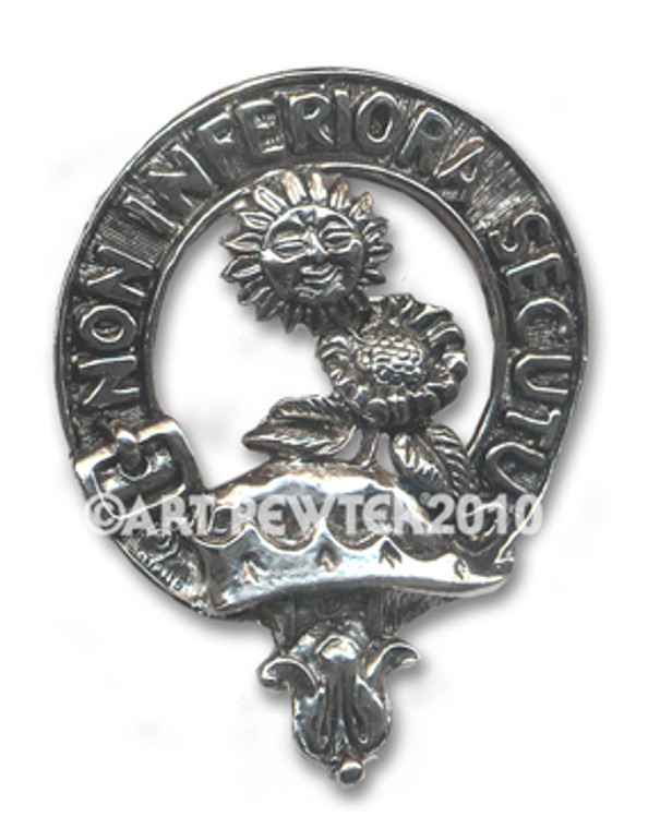 BUCHAN CLAN CREST BADGE