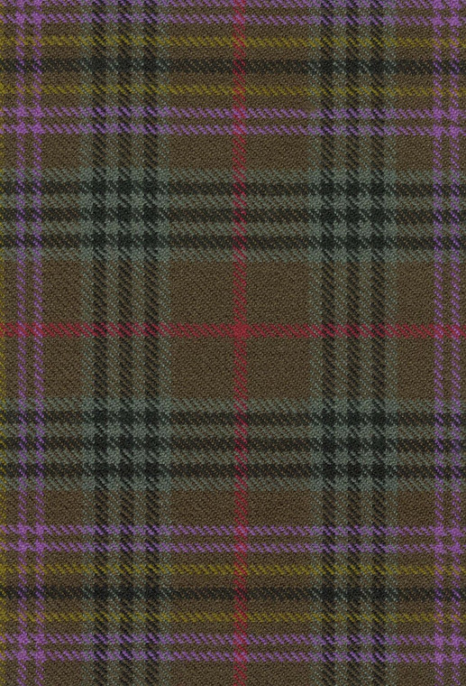 Kennedy Weathered Tartan Fabric Swatch
