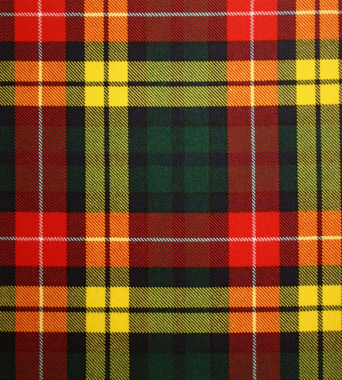 Buchanan Modern Heavy Weight Clan Family Tartan Scottish Lochcarron