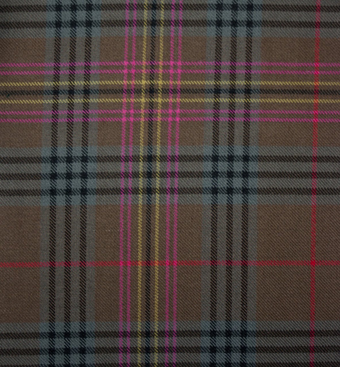 Kennedy Weathered Heavy Weight Clan Family Tartan Scottish Lochcarron