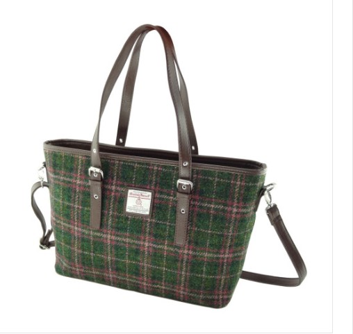 Scottish Harris Tweed Tote Bag | Scottish Lion