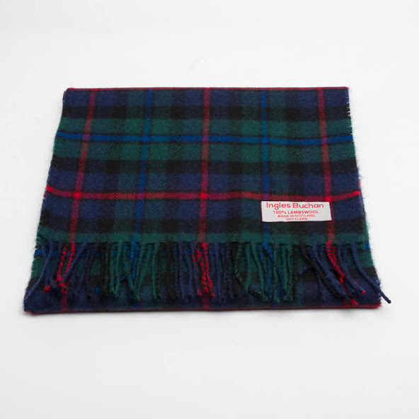 Campbell Cawdor Tartan Scarf | Scottish Lion