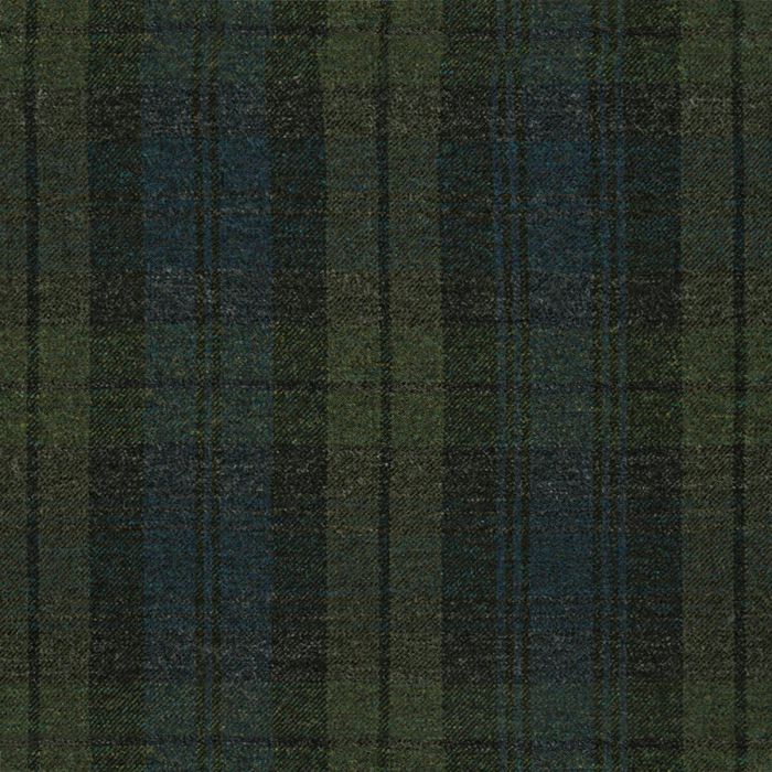 Black Watch Modern Tweed Fabric | Scottish Lion