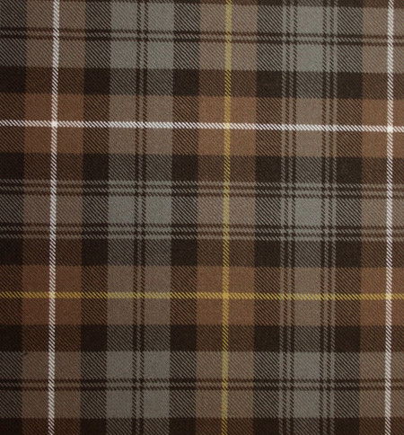 Campbell Argyll Weathered Tartan Crest Hoodie