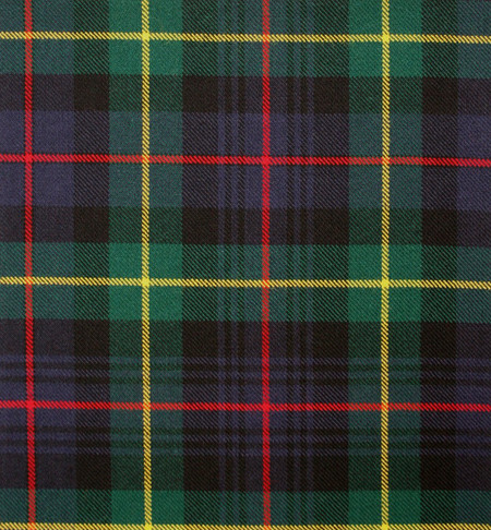 Farquharson Modern Tartan Crest 2D T-shirt - Alba Skull Style