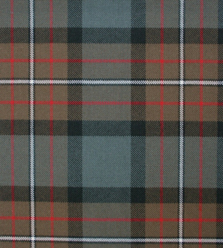 Ferguson Weathered Tartan Gold Courage Symbol Blanket