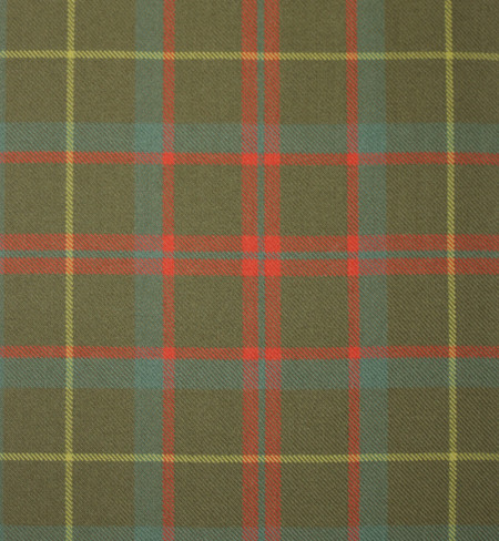 MacKintosh Hunting Weathered Tartan Crest Men's Short - Cross Style