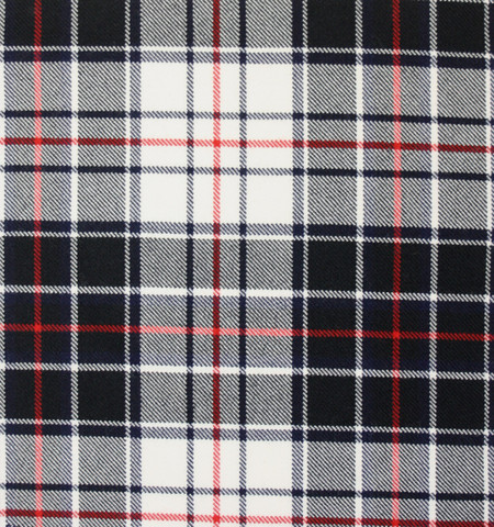 MacRae Modern Tartan Gold Courage Symbol Blanket