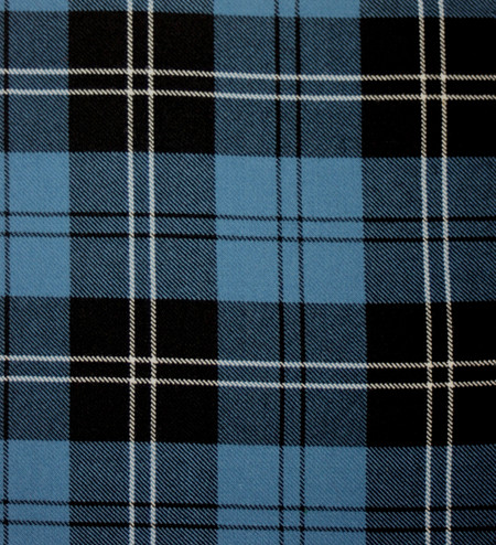 Ramsay Blue Ancient Tartan Gold Courage Symbol Blanket