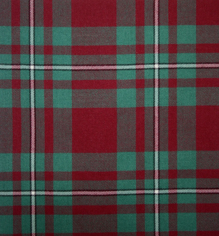 MacGregor Hunting Ancient Tartan Crest Polo Shirt - Thistle Black Style main image 1