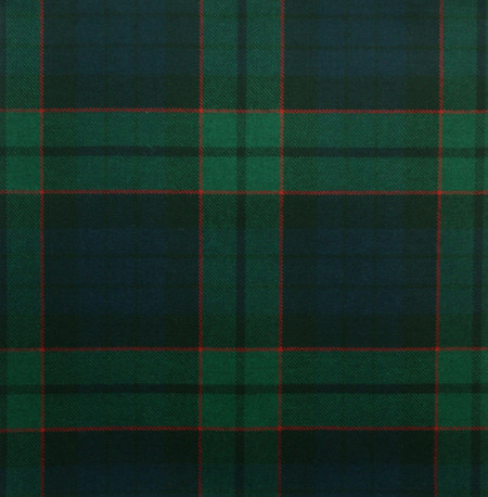 Fletcher Modern Tartan Crest Leather Tote Bag
