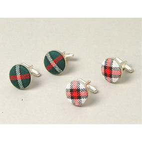 Tartan Cufflinks