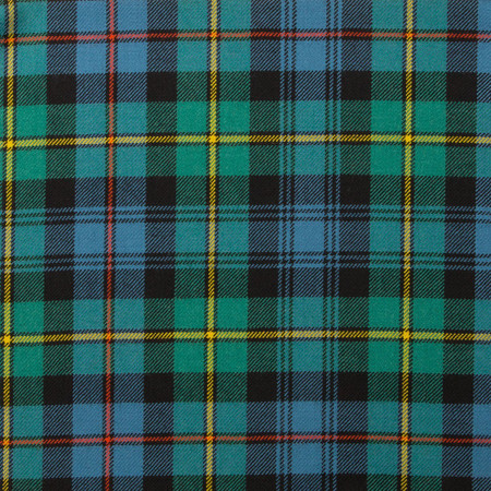Baillie Modern Tartan Hoodie - Lion Rampant And Celtic Thistle Style