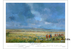 The Battle of Culloden - Last Stand of the Clans (16.5" x 11.7")