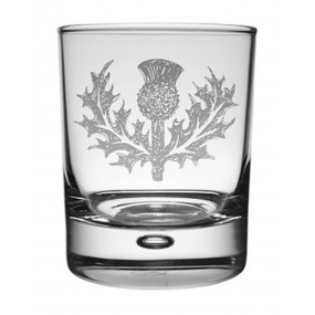 Thistle whisky glass