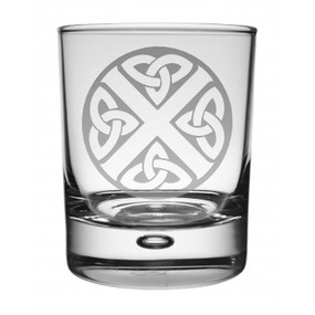 Celtic whisky glass