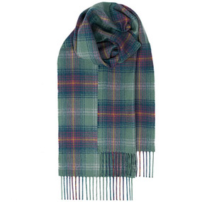 Hame tartan lambswool scarf