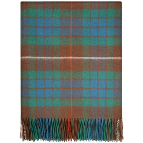 Fraser tartan blanket