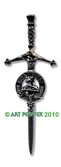 Clan Crest Kilt Pin