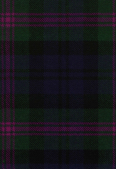 Baird Modern Tartan Gold Courage Symbol Blanket