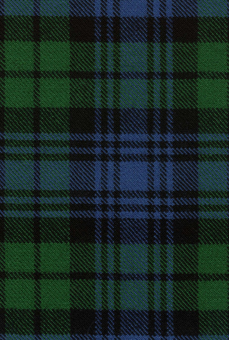 Blackwatch Ancient Tartan Plaid Long Sleeve Button Shirt main image 1
