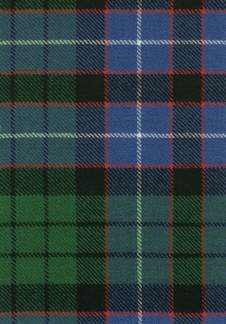 Hunter Ancient Tartan Women's Lapel Shirt Dress With Long Sleeve