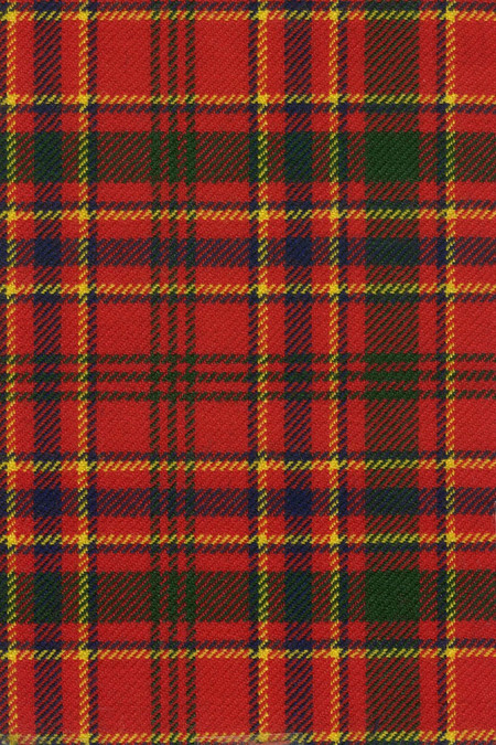 Munro Modern Tartan Gold Courage Symbol Blanket