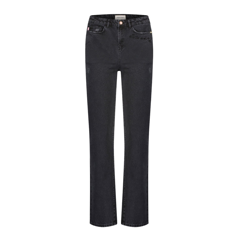 Fabienne Chapot Lola Straight Jeans Grijs KL