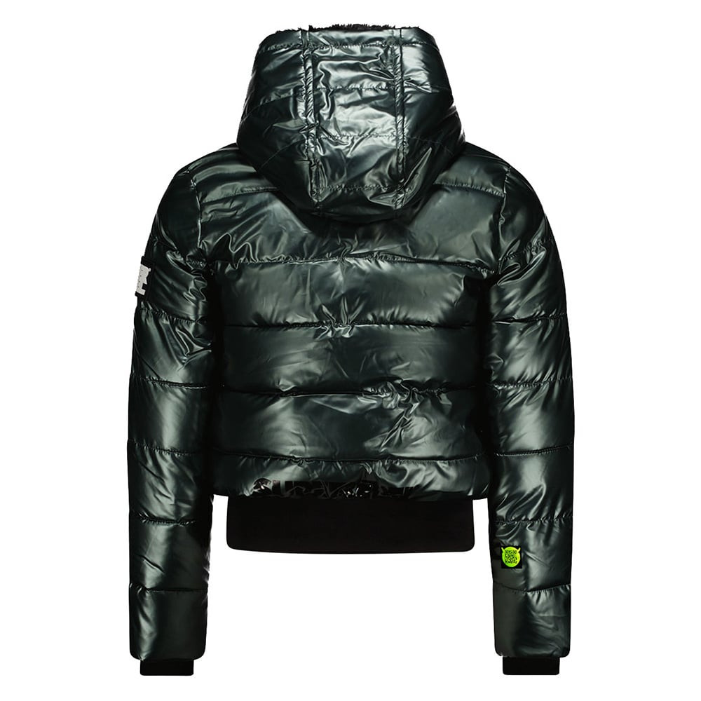 Ski Jack Super Rebel Skikleding SuperRebel Puff Ski-Jas Junior Bever