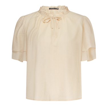 Label Dot Adda Top Beige