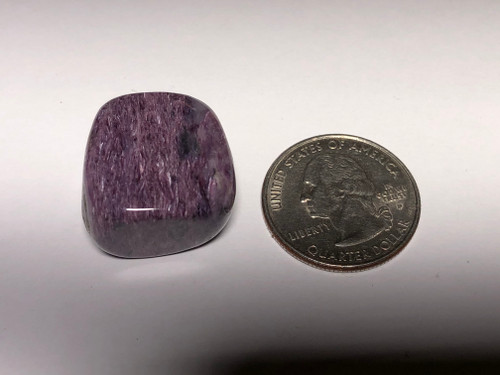 CHAROITE TUMBLED STONE, GRADE AA, MEDIUM