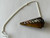7 Chakra Tiger Eye 6 Facet Pendulum 