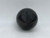 BUDDHA ENGRAVED SHUNGITE POLISHED SPHERE, 6  CM (NO BASE)