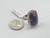 CHAROITE STERLING SILVER RING, GRADE AA, SIZE 6.5