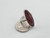 RHODONITE STERLING SILVER RING -1 , SIZE 8.5