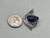 CHAROITE STERLING SILVER PENDANT 8, INTRICATE DESIGN