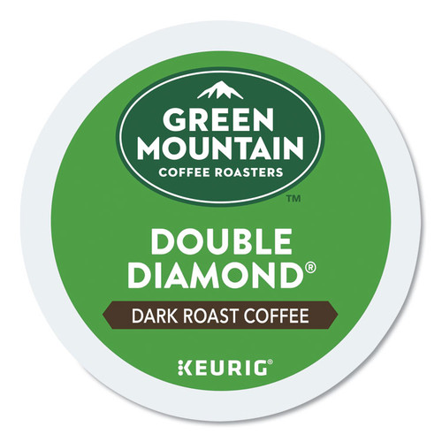 Double Black Diamond Extra Bold Coffee K-Cups, 24/Box [SKU: GMT4066]