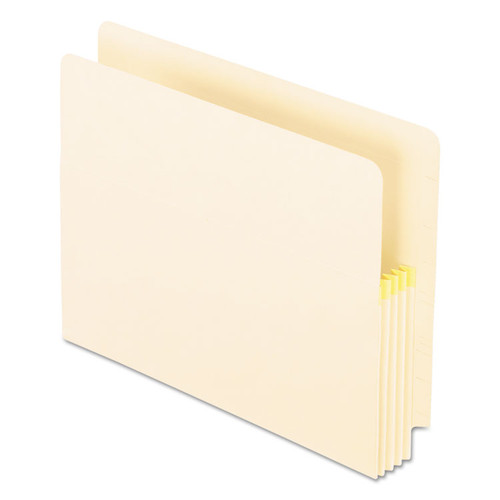 Convertible End Tab File Pockets, 3.5" Expansion, Letter Size, Manila, 25/Box [SKU: PFX12832]
