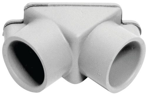 Carlon E990DR-CAR Access Pull Elbow, PVC, Gray [SKU: ORG6551436]