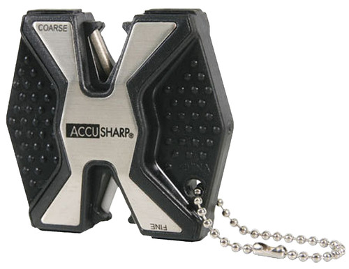 ACCUSHARP 017C Knife Sharpener, Black/Silver [SKU: ORG7223159]