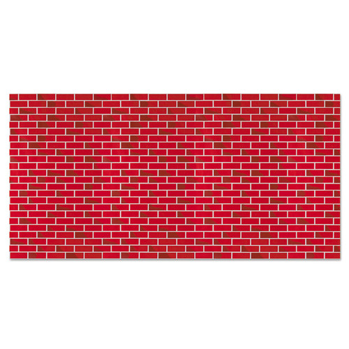 Fadeless Designs Bulletin Board Paper, Brick, 48" x 50 ft Roll [SKU: PAC56475]