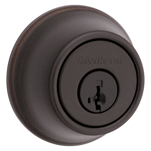 Kwikset 660 11P RCAL RCS Deadbolt, Different, Smartkey Key, Steel, Venetian Bronze, 2-3/8 to 2-3/4 in Backset [SKU: ORG2727014]