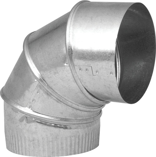 Imperial GV0293-C Adjustable Elbow, 6 in Connection, 24 Gauge, Steel [SKU: ORG8945370]