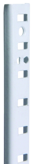 Knape & Vogt 255 PK255 WH 72 Shelf Standard, 500 lb, 23 ga Thick Material, 5/8 in W, 72 in H, Steel [SKU: ORG6719983]